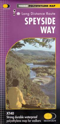 Wandelkaart Speyside Walk (Schotland) | Harvey Maps